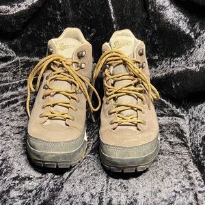 Danner Men's Panorama Mid Waterproof Brown and Gray Hiking Boots